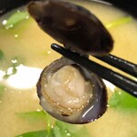 Sasanoki - ささ乃木　シジミの味噌汁