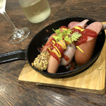 創作ダイニング アタラッシア - ソーセージ盛り合わせ　850円