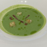 フレンチビストロ ル ドール - グリーンピースのスープ