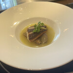 横浜うかい亭 - いさきと大アサリのナージュ