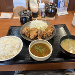 からやま - 出汁カレー　カレー唐揚げ