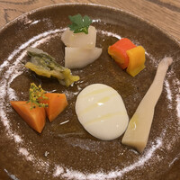 余白 - 発酵野菜とリコッタチーズ