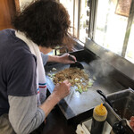 焼きそば櫻井 - 暑い中のお仕事、ありがとう。