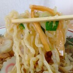 喜多方ラーメン 天高盛 - この時期、堅いネギが多いが柔らかいネギを厳選