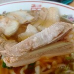 喜多方ラーメン 天高盛 - 分厚いチャーシュー