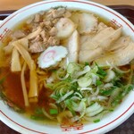 喜多方ラーメン 天高盛 - ラーメン大盛