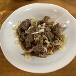 月乃や - 牛すじ肉煮 580円