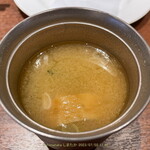 カフェ＆レストラン ランドマーク - 【「三越」御膳】に相応しい味噌汁の味