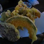 蕎麦と旬菜 ZEN - 舞茸（野菜の天ぷら）