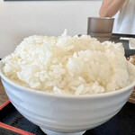 Hifumi Shokudou - 定食のご飯（大盛）　少ないなぁ…