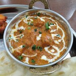 ナンハウス - 日替わり（チキンとジャガイモ）