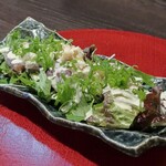 つかふき屋 - カツオタタキサラダ