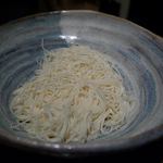 焼鳥・元気 - 締めのそうめんです