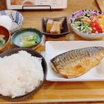 Taishuushokudou sanikomeru - 焼サバ定食