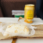 米増 - ◎新大阪からの最終の新幹線に乗り、鱧ご飯をつまみにハイボールを飲む。