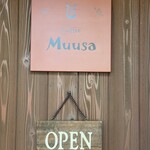 Muusa - お店の看板