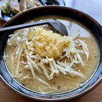 ラーメン丸徳 - にんにく味噌ラーメン