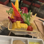 和フレンチバル村塾 - 季節野菜のバーニャカウダー