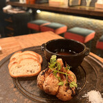 和フレンチバル村塾 - にんにくのオイル焼き