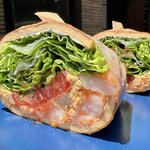 MOCMO sandwiches - エビチリEGGトマト