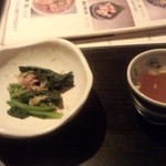 鶏や 笹木 - お通し