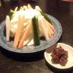 野菜！鶏肉味噌がサイコー