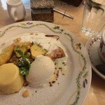 クレープリー・アルション - 2013-8　スイートコーンのオムレツ風クレープ