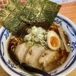 Momokuri Sannen Kaki Hachinen - 天然醸造濃口醤油ラーメン（特製）850円