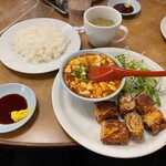 南海飯店 - 春巻定食