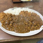 食堂よしかわ - 特大チキンカツカレー