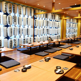 We also have a tatami room for up to 66 people!