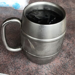cafe rest HAKUBA - 都会で飲むアイスコーヒーかい? 量すくなぁ！