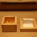 鮨 しみづ - おつまみがりとフィンガーガーゼ