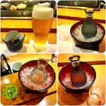 すし割烹 小笠原 - オーダーした美酒のラインナップです(o^^o)
