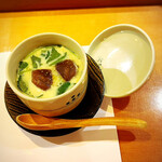 すし割烹 小笠原 - 海の幸、山の幸をふんだんに取り込んだ『茶碗蒸し』は絶品です！！(o^^o)