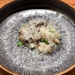 luogo - 牛テール　枝豆　カルナローリ米