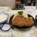 お食事 まるやま - ロースカツ定食