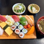 だいご寿司 - ランチ：握り寿司セット