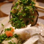 西麻布 清水 -  【造り】　天草の岩牡蠣と瀬戸内レモン