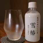 西麻布 清水 - お米に使用するお水