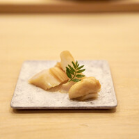 すし処 睦月 - 三河湾本ミル貝　身とワタ