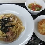 SEA HOUSE - ベーコンときのこの生パスタランチ