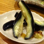 旬味ひげ - 2013.3水なすの浅漬