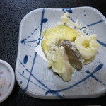 料亭　稲穂 - きりたんぽ、いぶりがっこ、みょうが、ズッキーニ