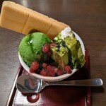 かごの屋 - 極上抹茶パフェ