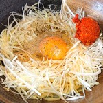 幸楽苑 - 料理写真:マーラーそぼろ入りねぎ玉中華そば