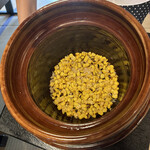 喜楽梅むら - とうもろこしご飯