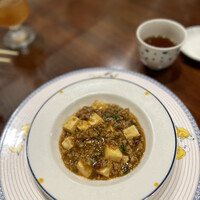 萬珍樓 本店 - ひき肉の量もたくさん入ってて後からピリ辛がまた美味しい