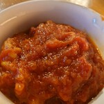 立ち飲みトラ寅 - 鶏のトマトソース煮♪