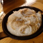 立ち飲みトラ寅 - 南部鉄器で焼く目玉焼き♪